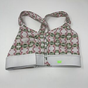 SHEFIT Ultimate Sports Bra 1 Luxe Floral - Pink and Green